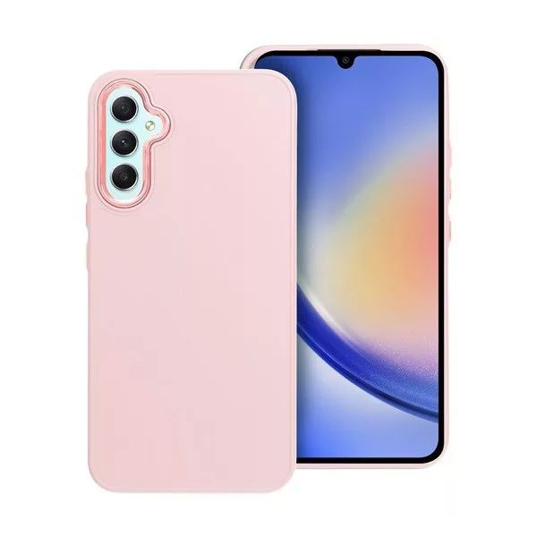 Frame Samsung Galaxy A34 5G szilikon tok rózsaszín (74607) (FR74607)