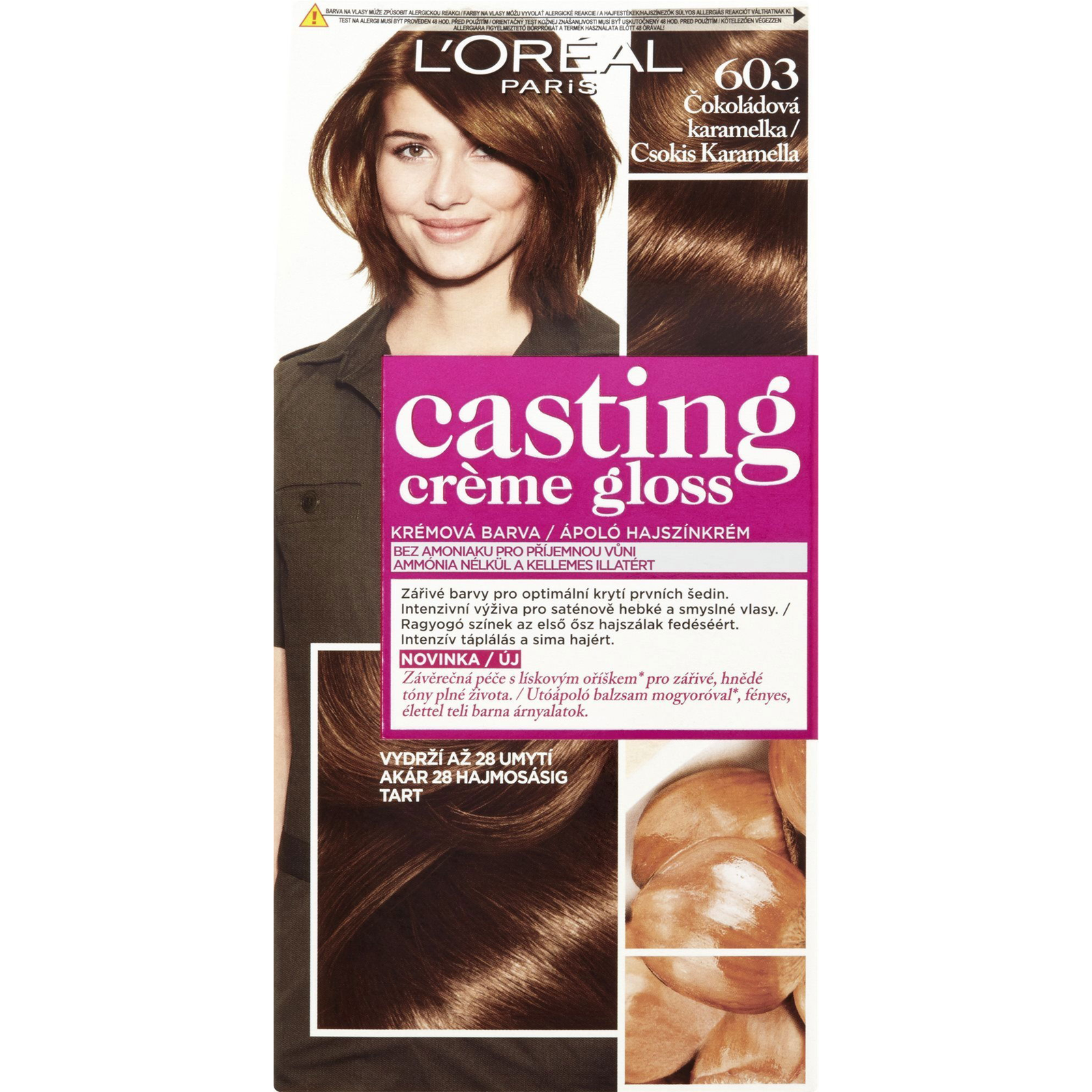 L'ORÉAL PARIS CASTING Créme Gloss 603 Csokis karamella (3600522409274)