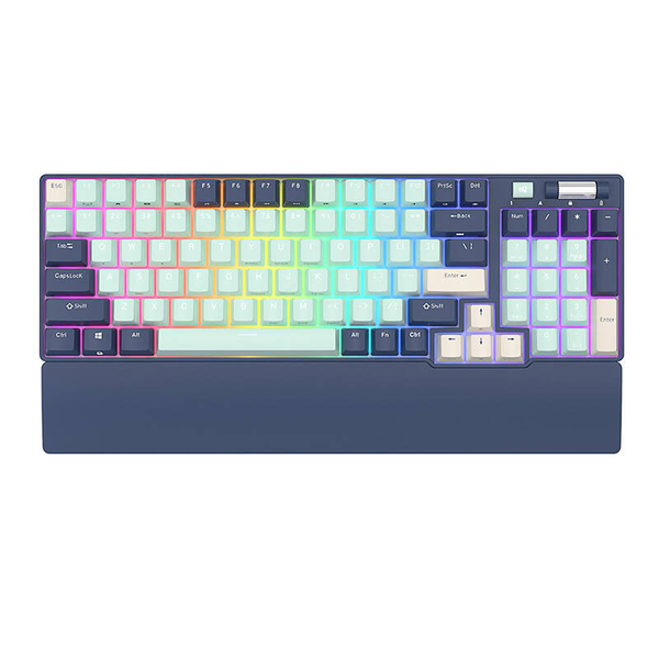 Mechanická klávesnice Bezdrátová Royal Kludge Rk96 Rgb Brown Switch