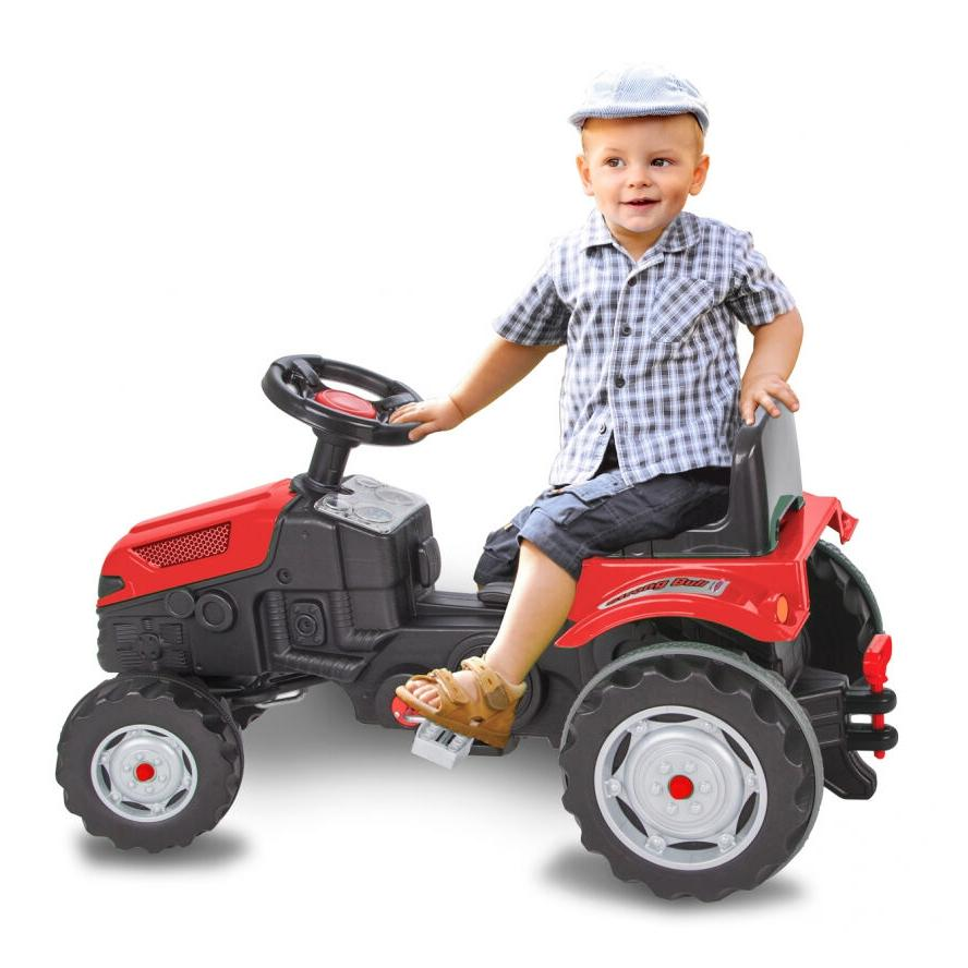 Jamara Strong Bull Pedálos Gyerek traktor - Piros (460796)