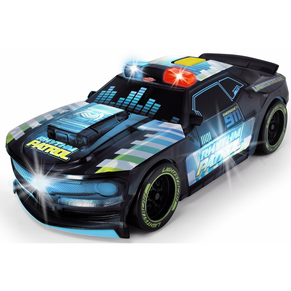 Dickie Toys Rhythm Patrol elemes rendőrautó - Fekete