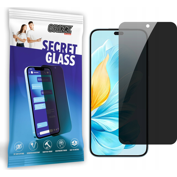  GrizzGlass Szkło prywatyzujące GrizzGlass SecretGlass do Honor 200 Lite