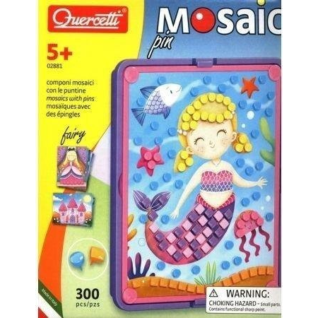 Quercetti Mosaic Pin Tündér Pötyi - 300 db