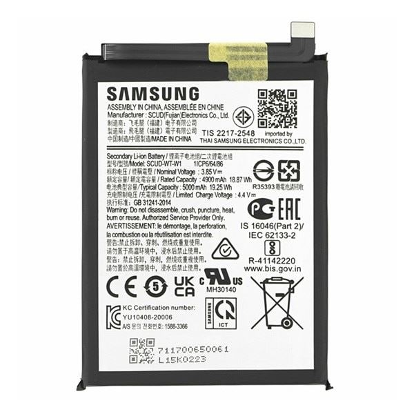 Baterie, compatibil, Samsung Galaxy A22 5G (SM-A226) Baterie Samsung 5000mAh Li-ion, ambalaj gigapack