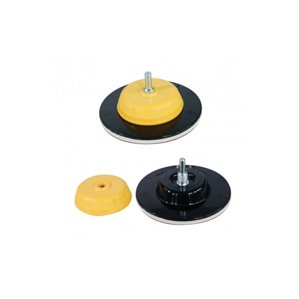 Mega Dysk gumowy z kontrą z rzepem 125mm - 27041