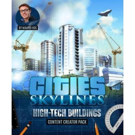 Cities: Skylines - Content Creator Pack: High-Tech Buildings (PC - Steam elektronikus játék licensz)
