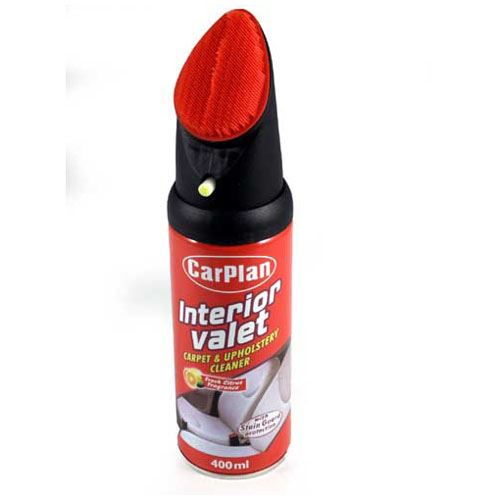 CarPlan kárpittisztító spray kefével 400ml (06IVC400)