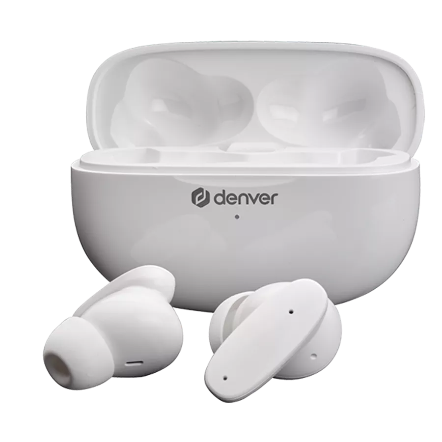 Denver TWE-49ENC Wireless Headset - Fehér (TWE-49ENC)