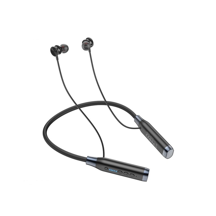 HOCO ES62 Sport Bluetooth Nyakpántos Fülhallgató Headset - Fekete (ES62 BLACK)