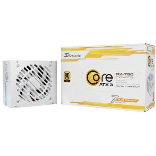 Seasonic 750W 80+ Gold Core GX 750 fehér (SRP-CGX751-A5A32SF-W)