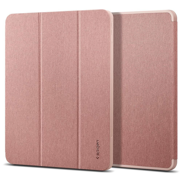 Apple iPad Pro 11 (2020 / 2021 / 2022), калъф с папки, Smart Case, Spigen Urban Fit, червено злато (100155)