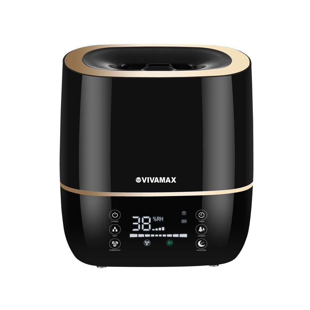 Vivamax GYVH59 Multifunkciós Ultrahangos Párásító 5l / 30W - Fekete (GYVH59)