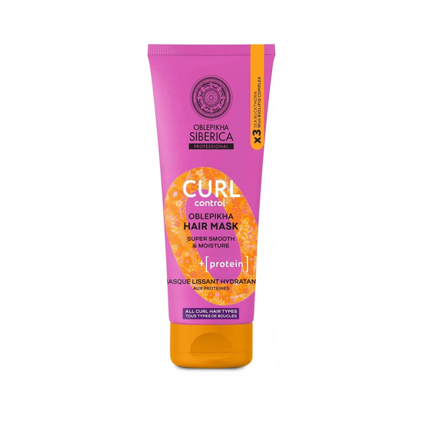 SIBERICA PROFESSIONAL_Oblepikha Curl Control maska do włosów kręconych 200ml