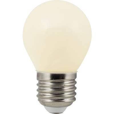 Heitronic 15026 LED EEK E (A - G) E27 Csepp forma 4 W = 35 W Melegfehér (Ø x H) 45 mm x 74 mm Nem dimmelhető 1 db (15026)