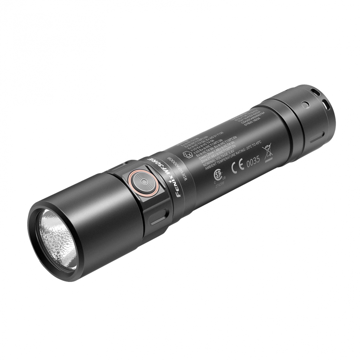 Fenix WF30RE Zseblámpa - Fekete (FNX WF30RE)