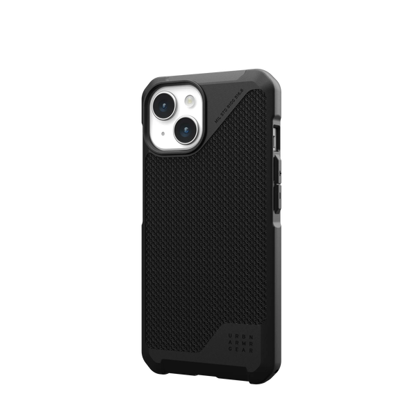 Защитен калъф UAG Metropolis LT Magsafe, За iPhone 15, Kevlar Black