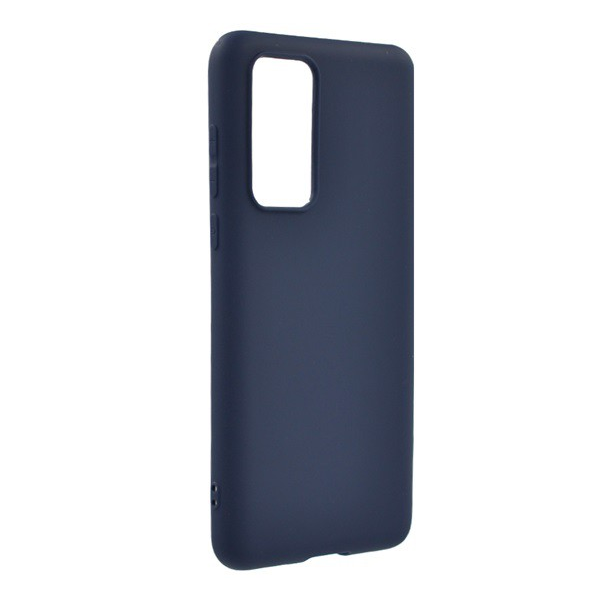 Szilikon telefonvédő (matt) SÖTÉTKÉK [Huawei P40] (5996457953899)