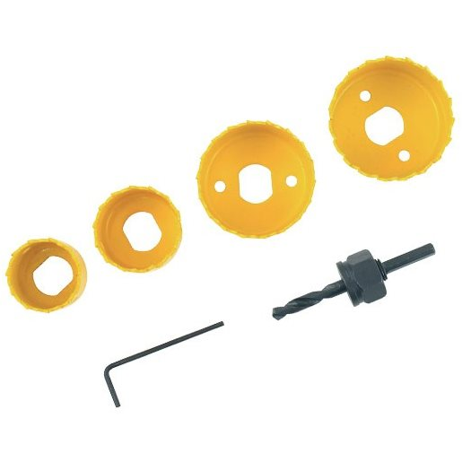 EXTOL CRAFT 1808 körkivágó készlet, HSS/Bi-metal, 32-54 mm (1808)