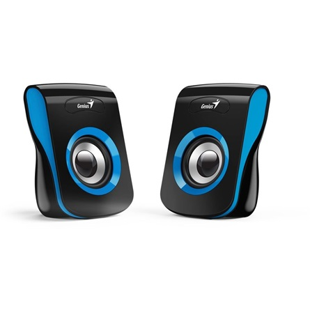 Genius reproduktory SP-Q180, 2.0, 6W, černo-modré
