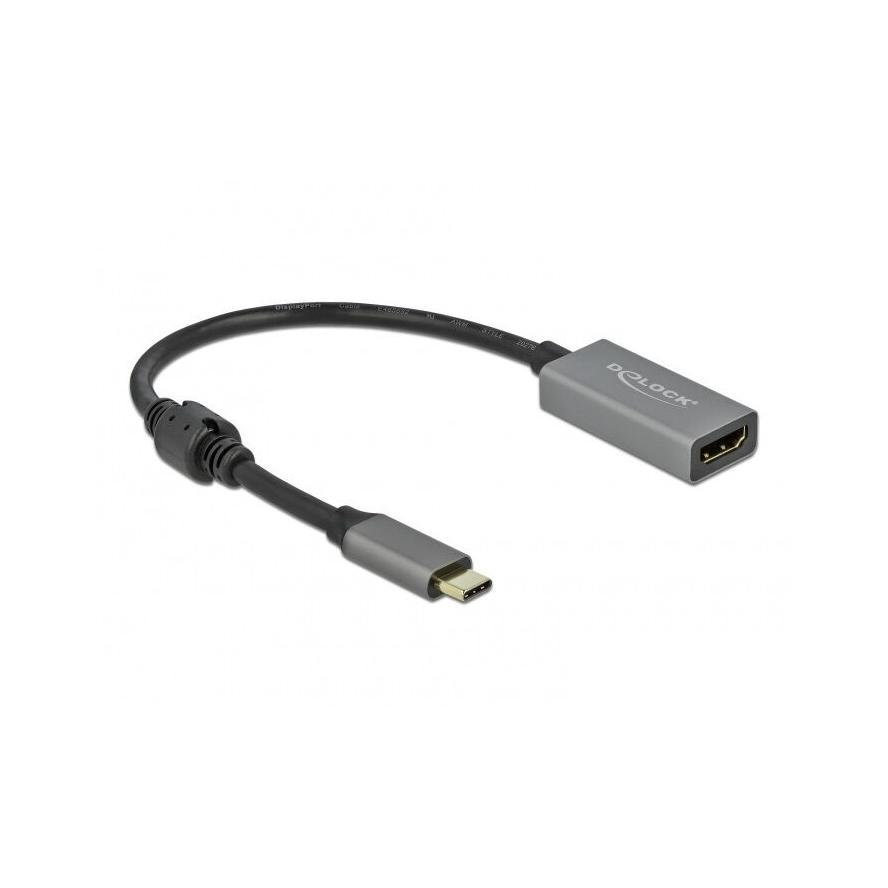 DELOCK Aktiver USB Type-C > HDMI Adapter 4K 60Hz (HDR) (66571)