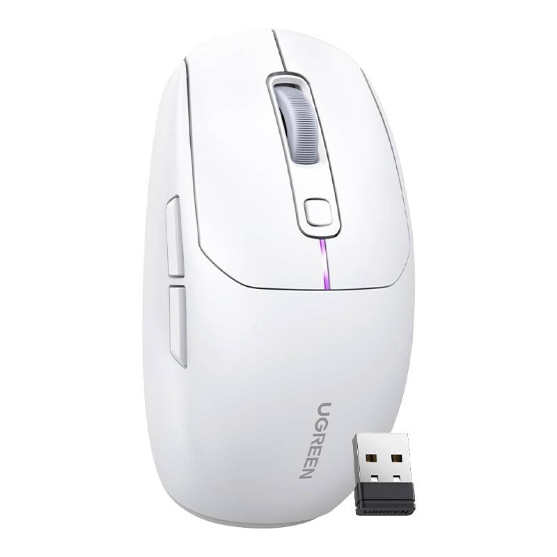 Ugreen MU103 Wireless Egér - Fehér (15629)
