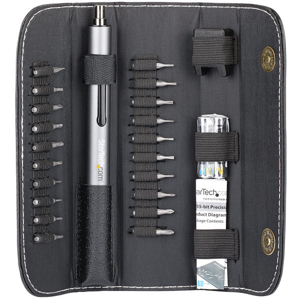 StarTech.com CTK20PCEDRIVE elektrisk skruetrækker & slagbor 110 rpm Sølv