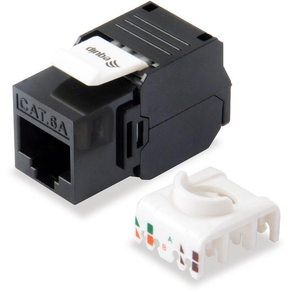 Equip 769226 tussenstuk voor kabels RJ-45 LSA Zwart