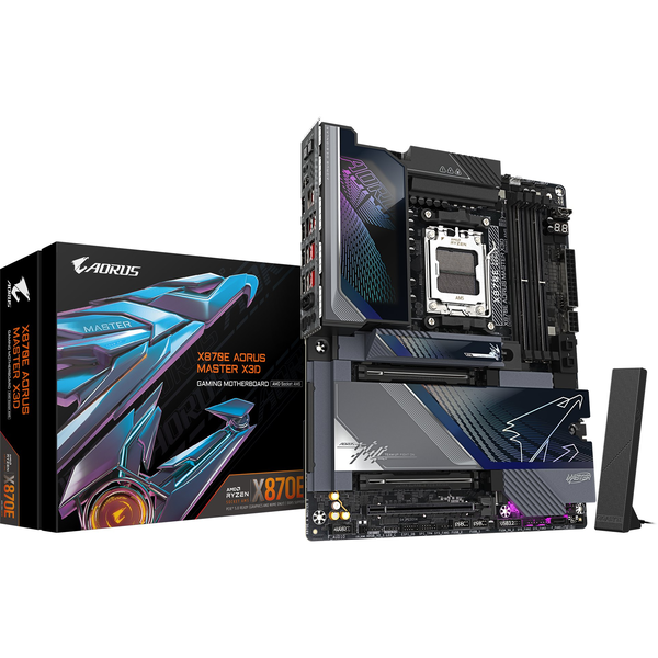 GIGABYTE X870E AORUS MASTER X3D AMD X870E Socket AM5 ATX