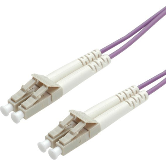 Roline 21.15.8757 Üvegszál LWL Csatlakozókábel [1x LC dugó - 1x LC dugó] 50/125 µ Multimode OM4 20.00 m (21.15.8756)