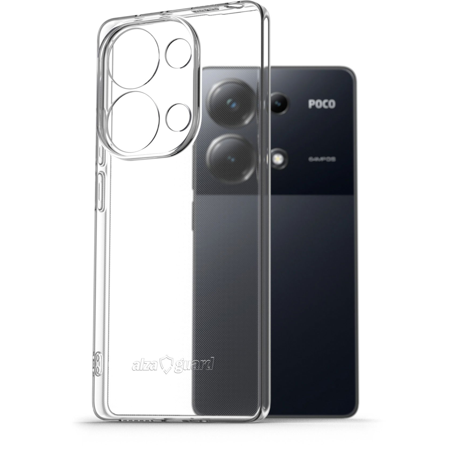 AlzaGuard Crystal Clear POCO M6 Pro TPU tok (AGD-PCT394Z)