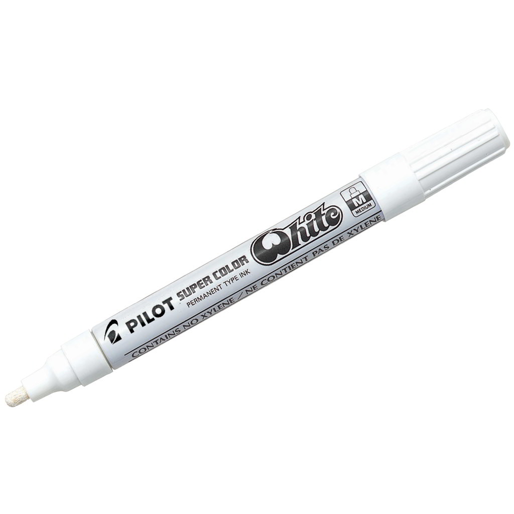 Pilot Super Color 2mm Alkoholos marker - Fehér (SC-M-W)