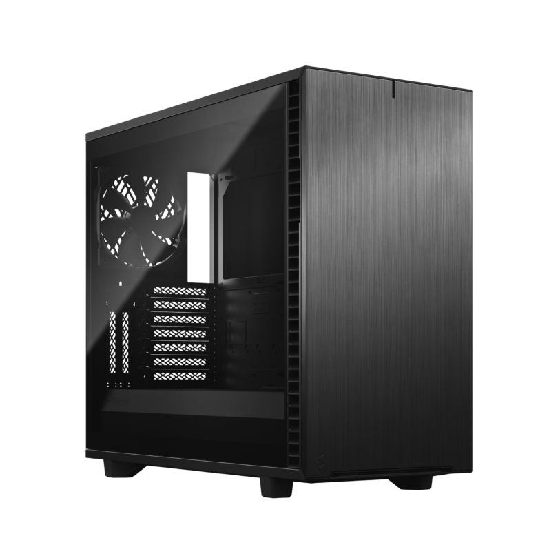 Fractal Design Define 7 Dark Tempered Glass táp nélküli ablakos ház fekete (FD-C-DEF7A-03) (FD-C-DEF7A-03)