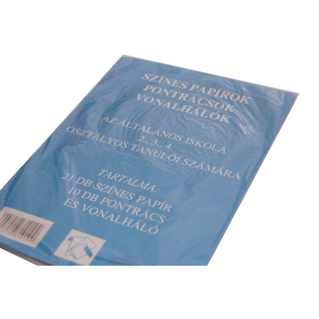 OEM Színes papírok, pontrácsok, vonalhálók - 2-4. osztály (5996267015183)