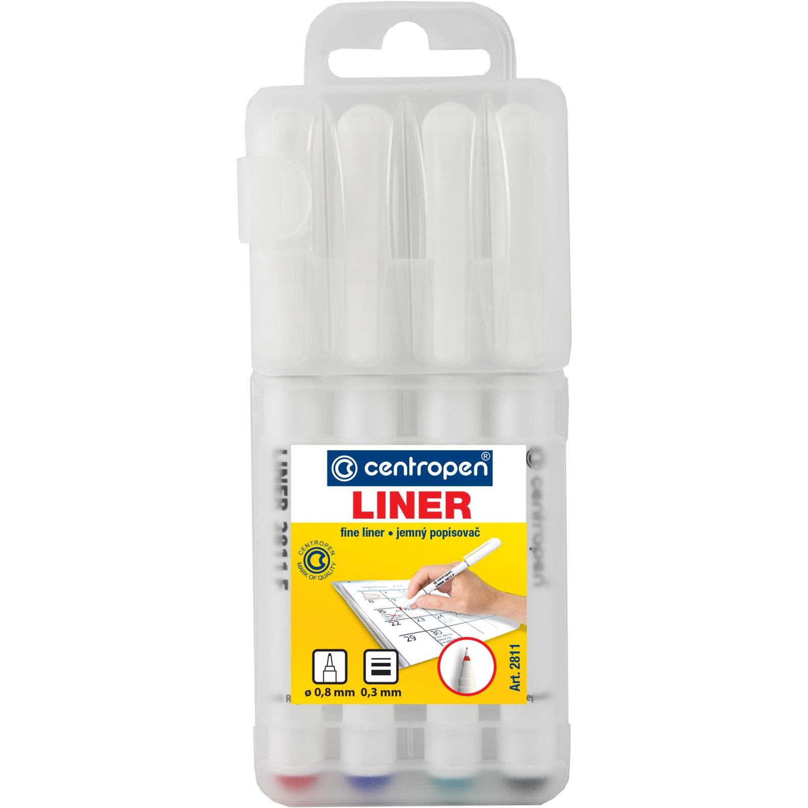 Centropen 2811 Liner, 4 db (8595013645918)