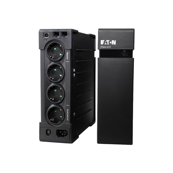 Eaton Ellipse ECO 800 USB DIN непрекъсваемо токозахранващо устройство (UPS) Стендбай (Офлайн) 0,8 мм² 500 W 4 Изход(и) за променлив ток