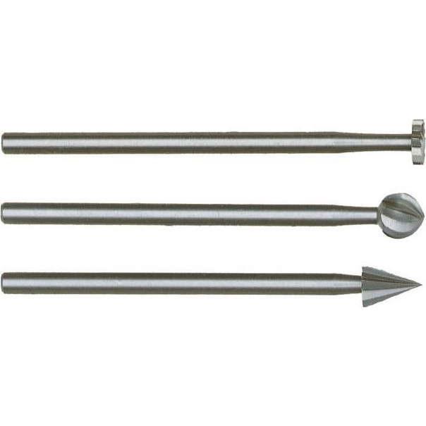 Proxxon Micromot 3db-os vanádium-acél anygú, kisgépekbe rakható maróstift készlet (PR28720)