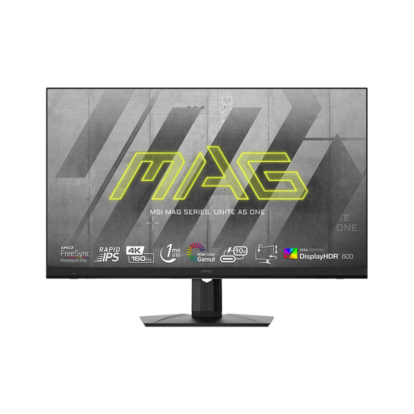 Монитор Gaming LED MSI MAG 323UPF IPS, 32" UHD, 160 Hz, Display Port & 2 HDMI & USB Type C, 1 ms, GI (Gaming Intelligence), Night Vision, KVM, Pivot