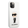 Karl Lagerfeld tok fehér (KLHCP12MSNIKBCH) Iphone 12/12 Pro készülékhez