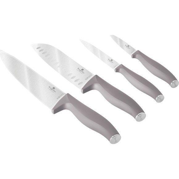 BerlingerHaus BH/2960 Taupe Collection 4 Részes Késkészlet - Rozsdamentes Acél, Matt Taupe (BH-2960)
