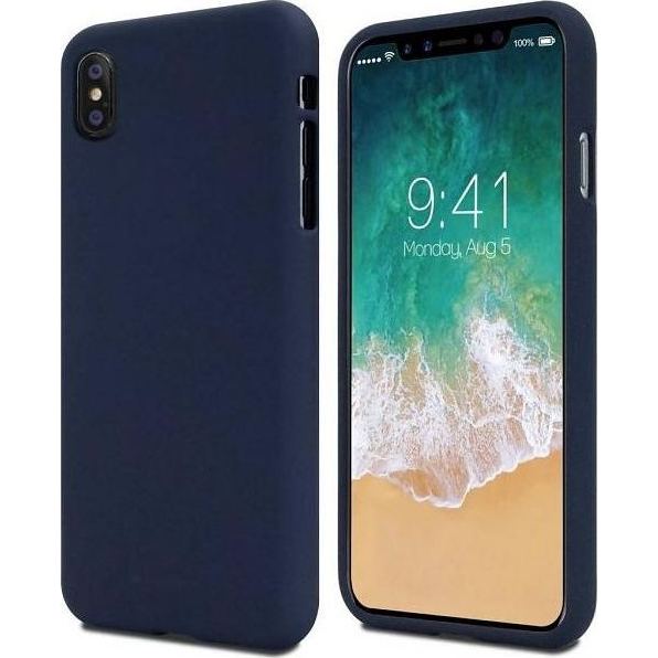 Mercury Soft Apple iPhone 13 szilikon tok, éjkék (8809824767999)