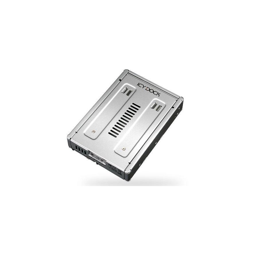 Icy Dock EZConvert Pro MB982IP-1S-1 2.5" 3.5" SAS Külső HDD ház - Fekete (MB982IP-1S-1)