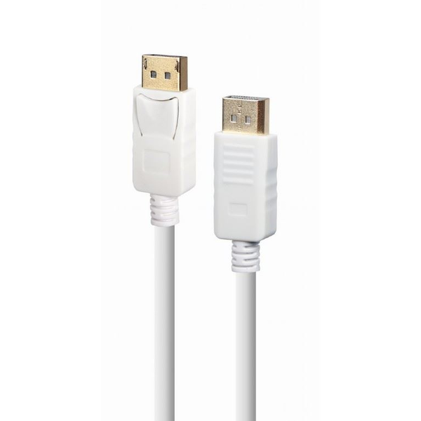 Gembird Cablexpert DisplayPort kábel 1.8m fehér (CC-DP2-6-W)