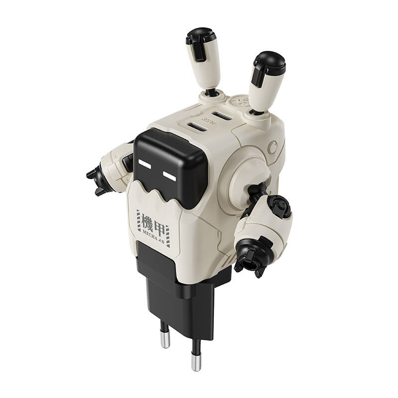 GravaStar Delta35 2x USB-C Hálózati töltő - Fehér (35W) (GRAVASTAR A35_WHT_EU)