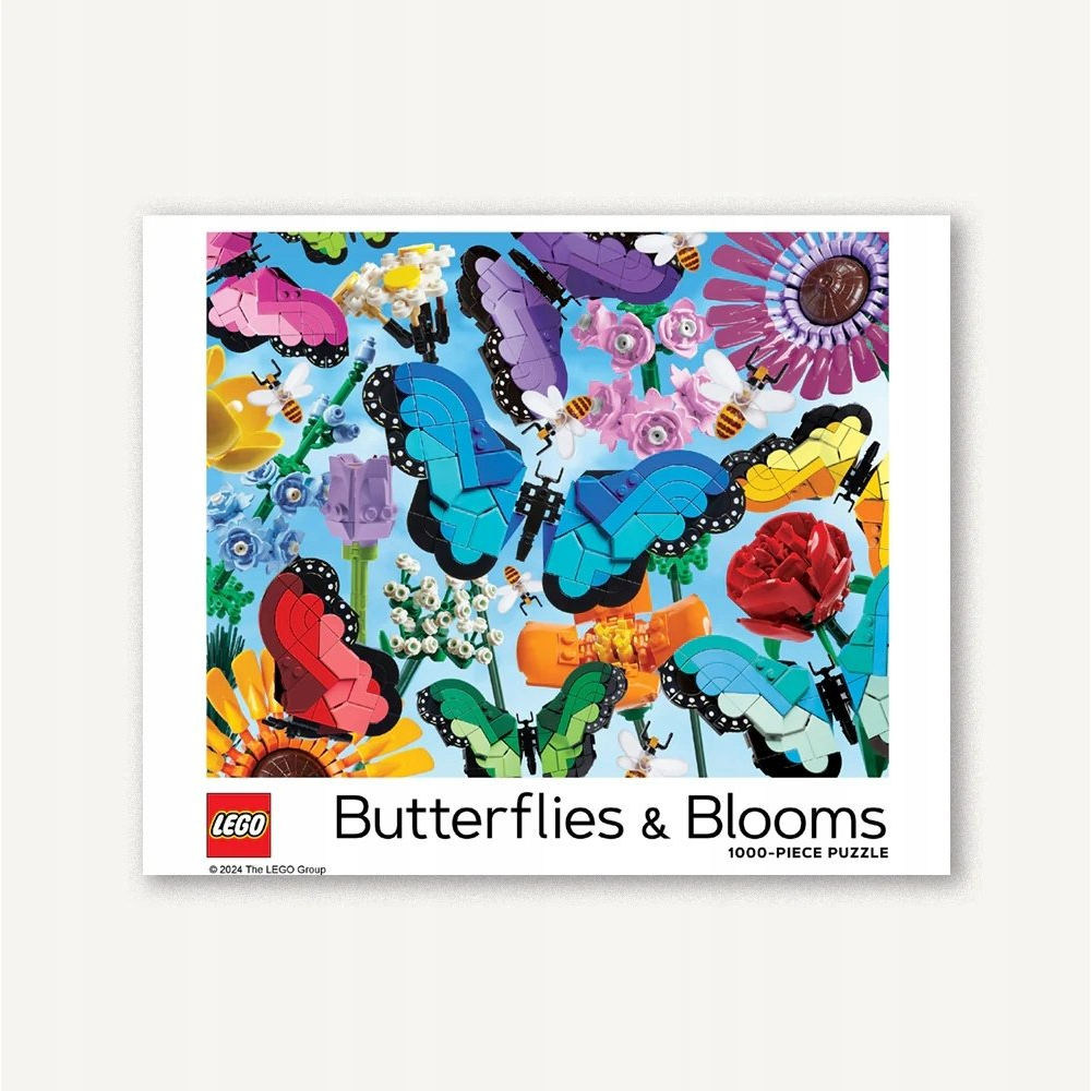 Chronicle Books 1000 db-os Puzzle - LEGO Butterflies & Blooms 33437