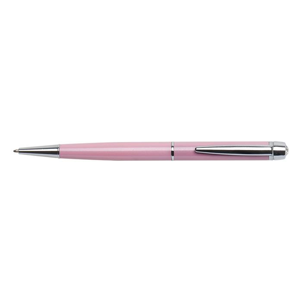 Art Crystella Lilly Pen rotációs golyóstoll - 0.7mm / Fekete (Fehér kristályokkal)