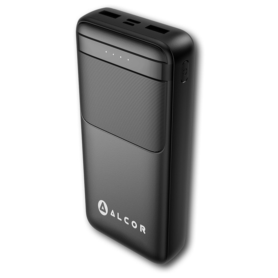 Външна батерия Alcor SK54 20 000 mAh — SK54BLACK, черна