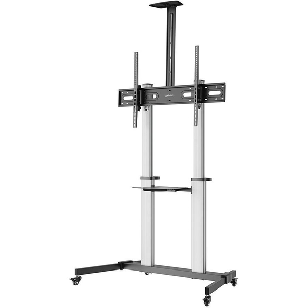 Manhattan 462563 tv-beslag 2,54 m (100") Sort, Sølv