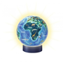 Пъзел 3D Ravensburger NightLight - Планета Земя, 72 части
