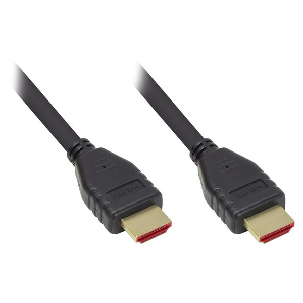 Good Connections HDMI 2.1 Kabel  schwarz 1m