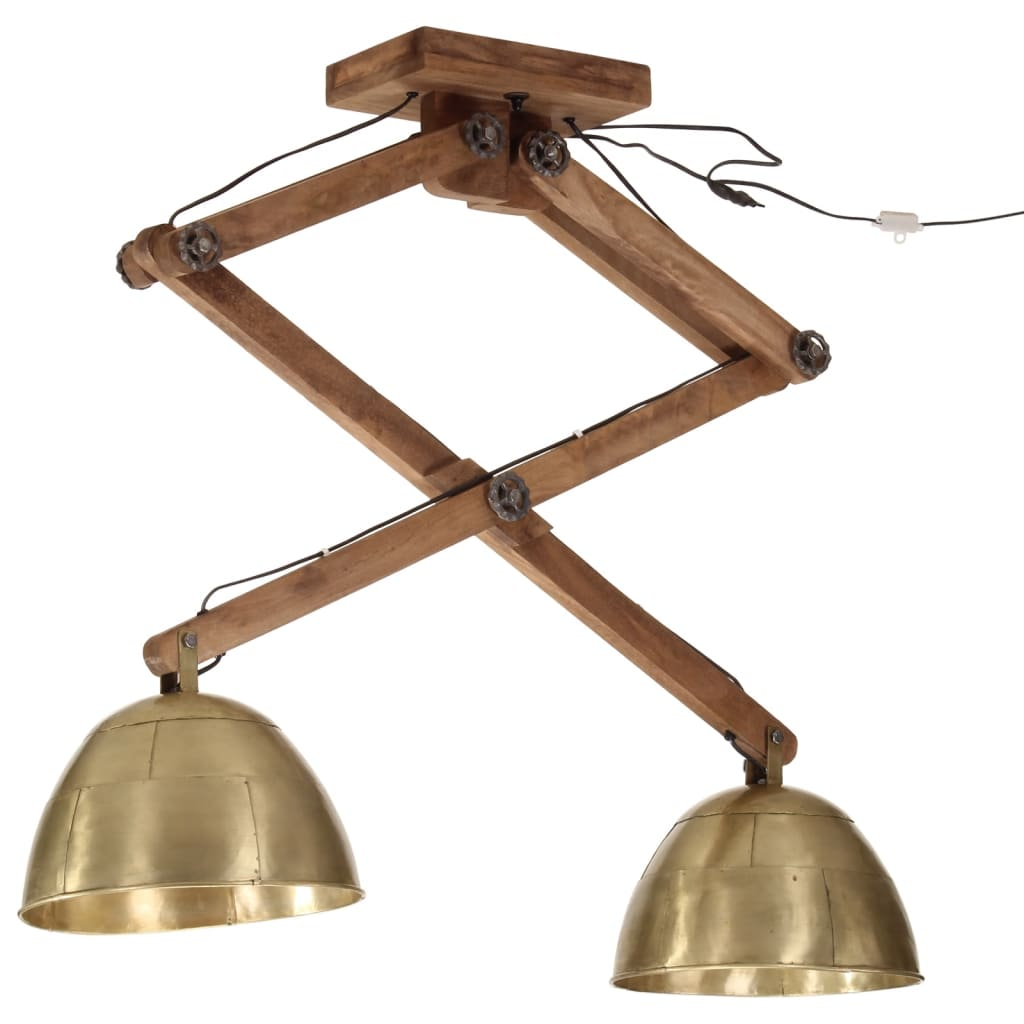 antik sárgaréz mennyezeti lámpa 25 W 29x18x85 cm E27 (371929)